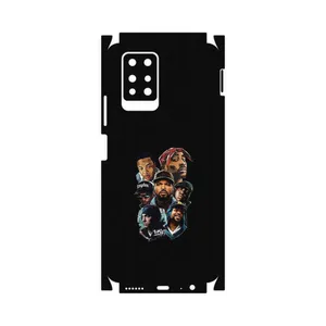 MAHOOT Great Rappers Digital Art-FullSkin Cover Sticker for Infinix Note 10 Pro