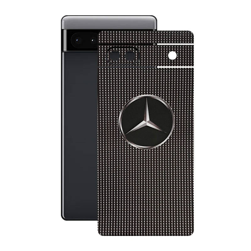برچسب پوششی گلس مدل Leth طرح بنز مناسب برای گوشی موبایل گوگل Pixel 6a