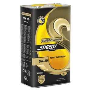 روغن موتور اسپیدی مدل سوپر پلاتینیوم 5W30 SN  حجم 5 لیتر 
