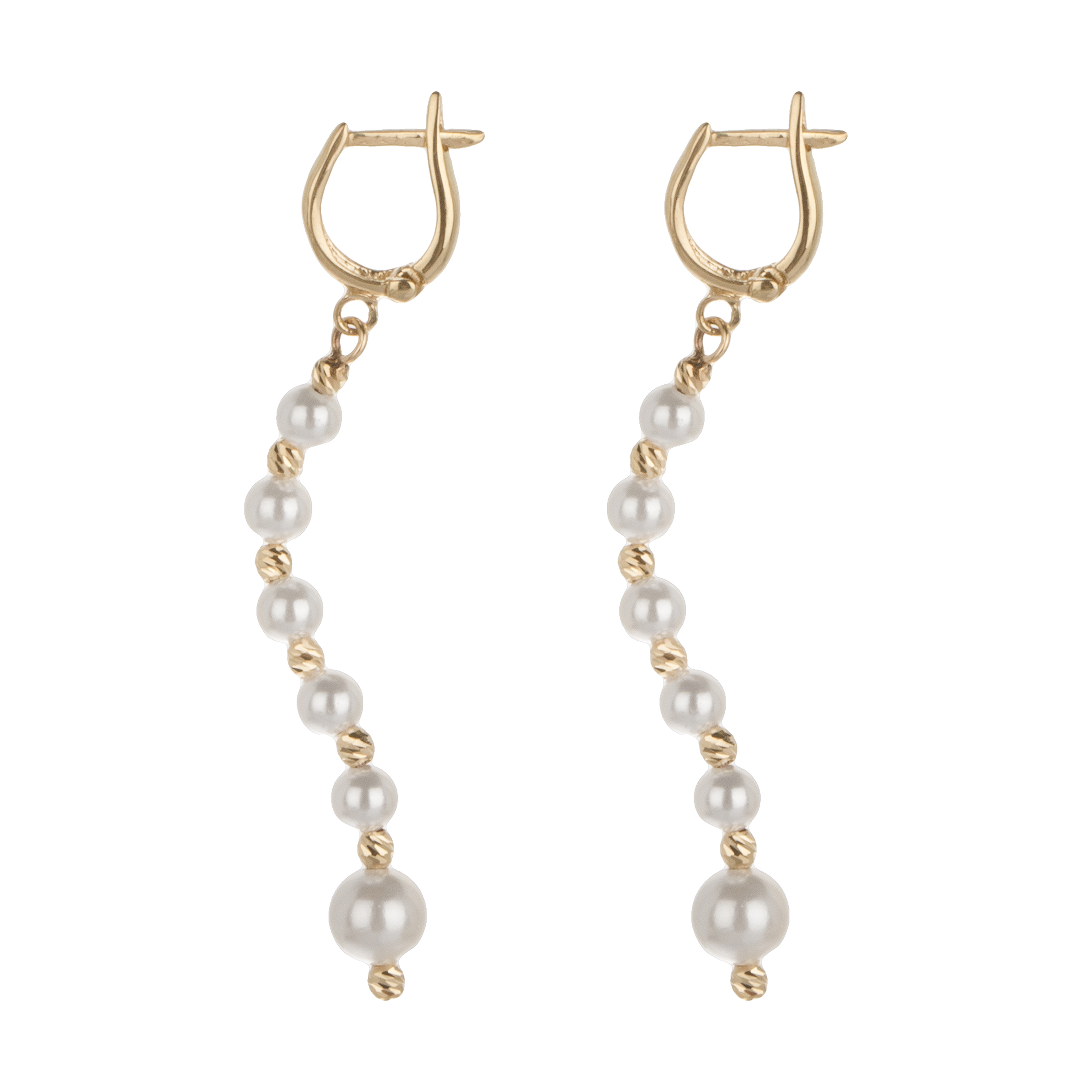 گوشواره طلا 18 عیار زنانه سیودو مدل 155947
