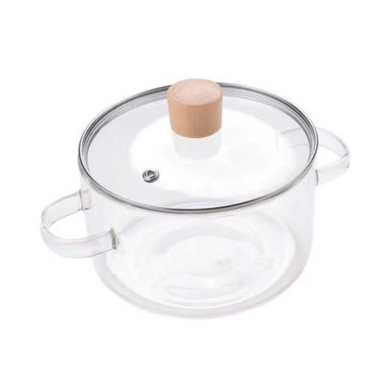 قابلمه مدل شیشه ای کد 8074 سایز 20