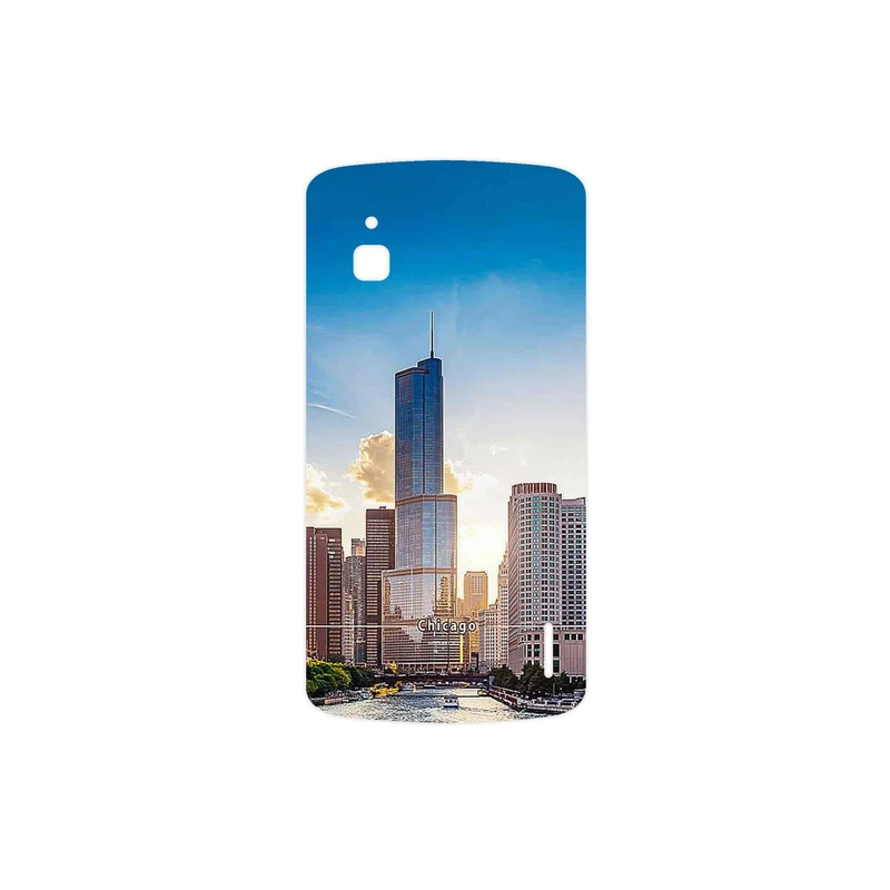 برچسب پوششی ماهوت مدل City of Chicago مناسب برای گوشی موبایل گوگل Nexus 4