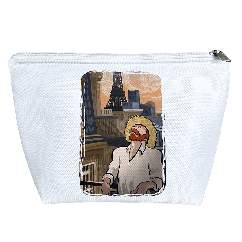 کیف لوازم آرایش دخترانه خندالو مدل ونسان ونگوگ کد 5530