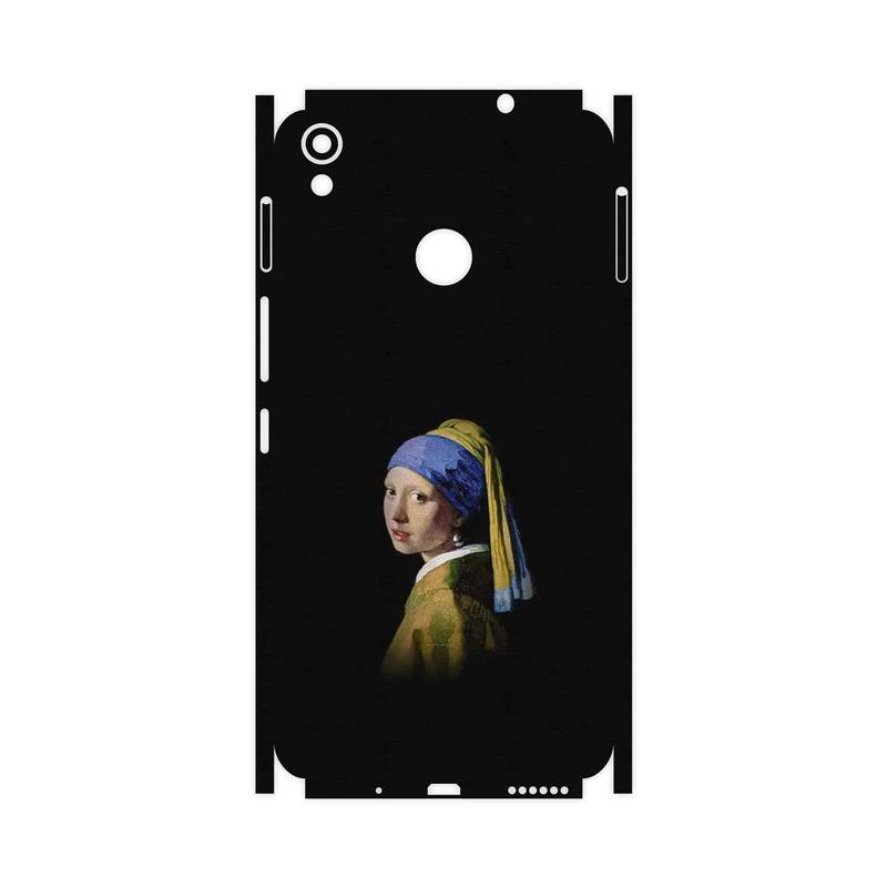 برچسب پوششی ماهوت مدل Girl with a Pearl Earring of Vermeer-FullSkin مناسب برای گوشی موبایل تکنو Camon CX Air