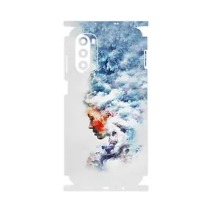 MAHOOT Women and the Cloud Digital Art-FullSkin Cover Sticker for Motorola Moto G52