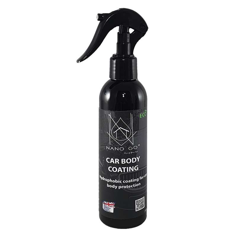  پوشش نانو سرامیک و آبگریز بدنه خودرو نانو گو مدل CAR BODY COATING حجم 250 میلی لیتر