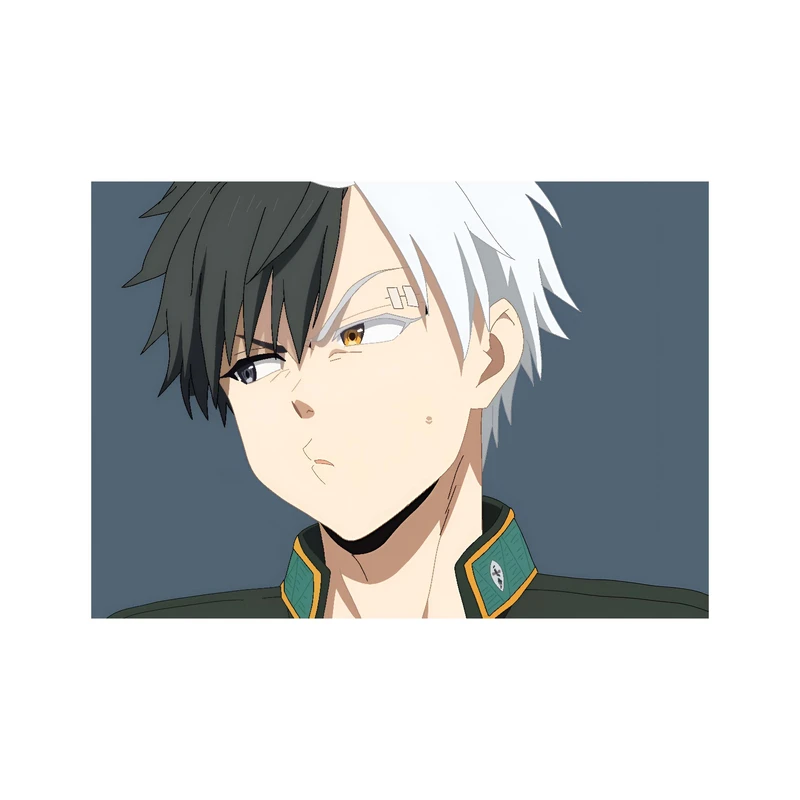 استیکر لپ تاپ و موبایل مدل انیمه طرح باد شکن هاروکا ساکورا Wind Breaker Haruka Sakura کد 2699