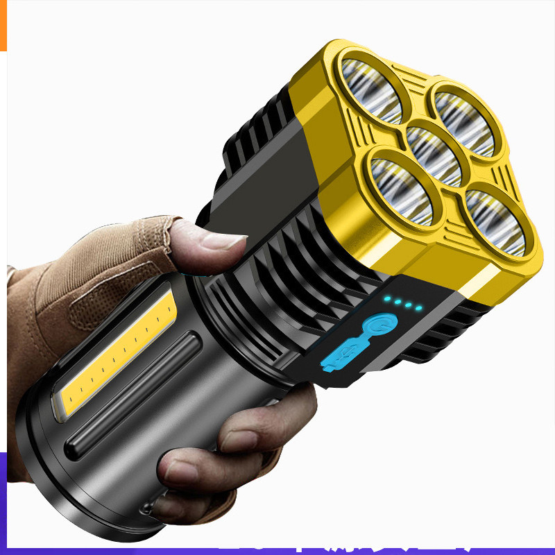 چراغ قوه دستی مدل T2025 رنگ نور مهتابی
