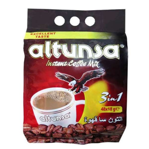 قهوه فوری آلتونسا -500 گرم بسته 40 عددی