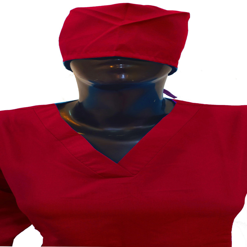 روپوش و شلوار پزشکی زنانه مدل SH303 به همراه کلاه