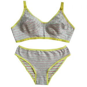 ست شورت و سوتین زنانه مدل خالدار