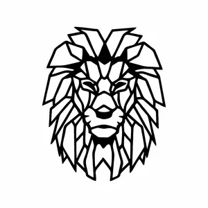دیوارکوب طرح شیر مدل T14