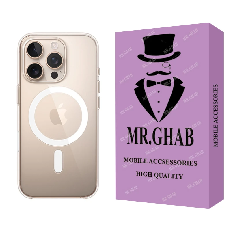 کاور مستر قاب مدل مگ سیف مناسب برای گوشی موبایل اپل iPhone 16 Pro