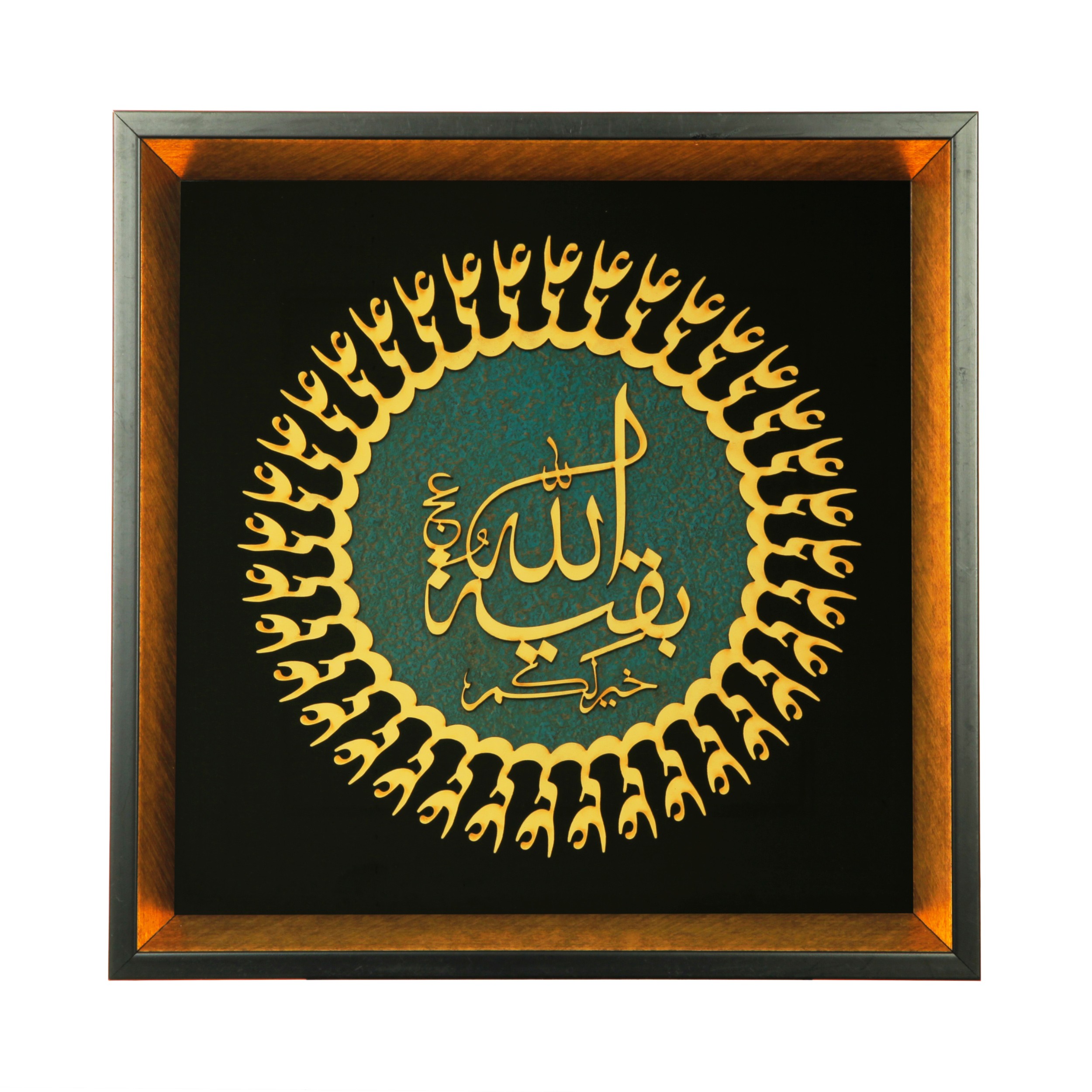تابلو معرق کاری طرح مذهبی بقیه الله کد 20001937