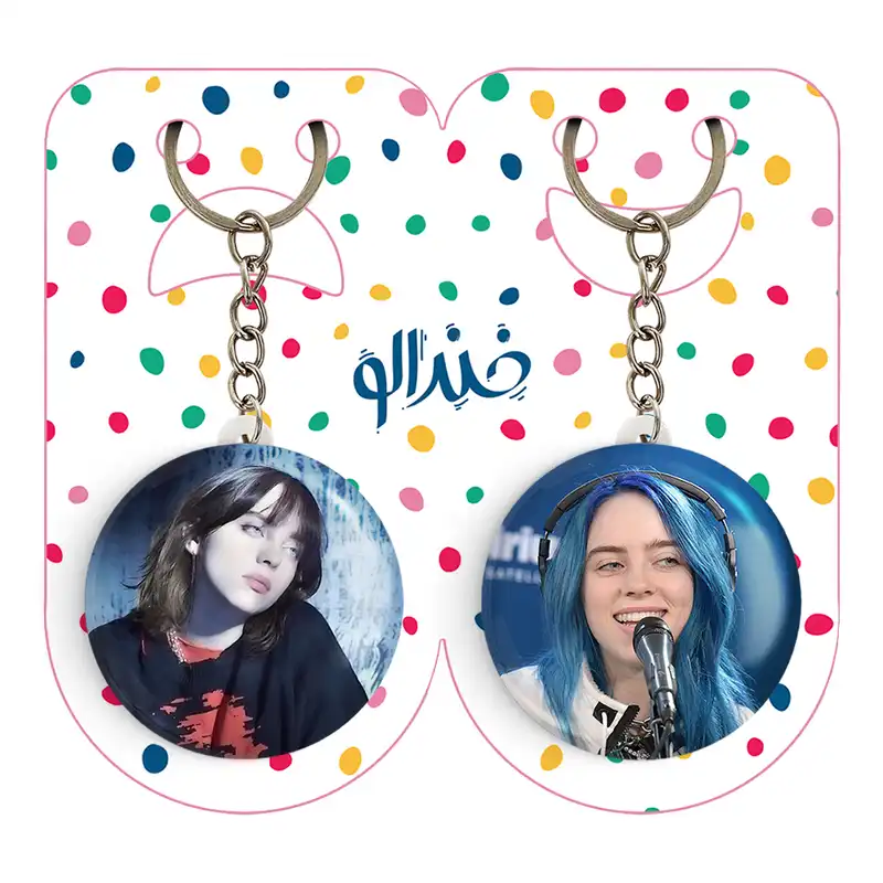 جاکلیدی خندالو مدل بیلی آیلیش کد 1914019138 مجموعه 2 عددی