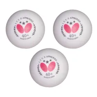 توپ پینگ پنگ باترفلای مدل 123 بسته 3 عددی