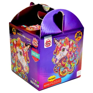 پازل 40 تکه کینگ مدل فانتزی طرح تک شاخ