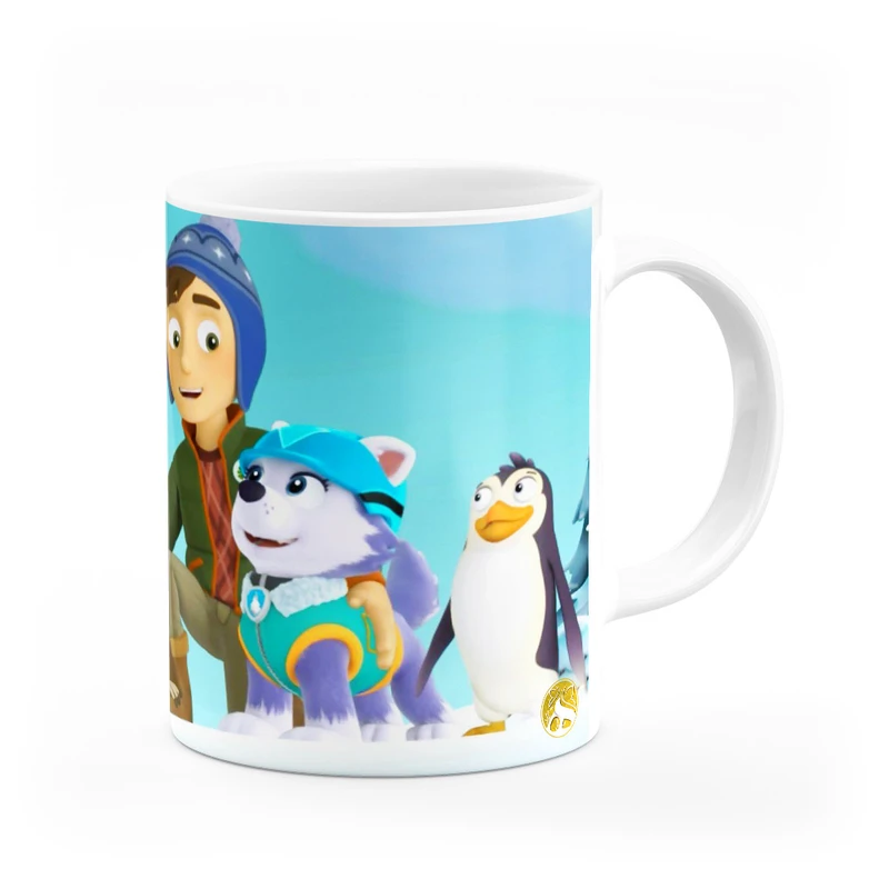 ماگ هومرو طرح انیمیشن سگ های نگهبان مدل MG4447