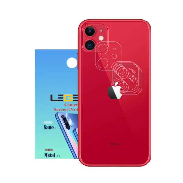 محافظ لنز گوشی موبایل مدل nano-05 مناسب برای گوشی اپل iphone 11 بسته 5 عددی