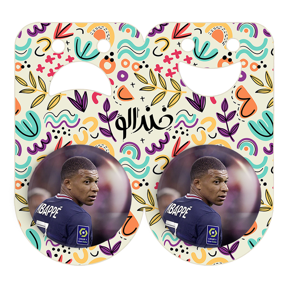 پیکسل خندالو مدل کیلیان امباپه کد 14020 به همراه مگنت