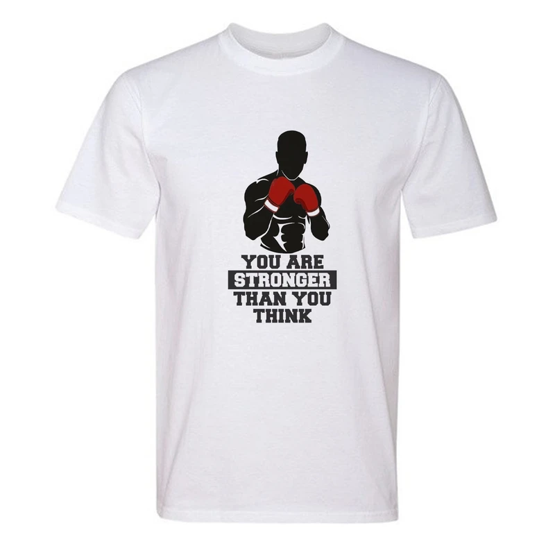 تی شرت آستین کوتاه مردانه مدل T549 طرح بوکس