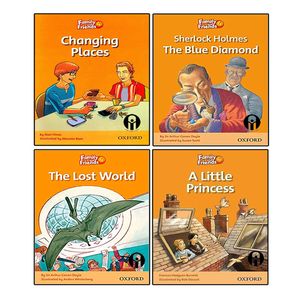 کتاب داستان Family And Friends 4 اثر جمعی از نویسندگان انتشارات الوندپویان چهار جلدی