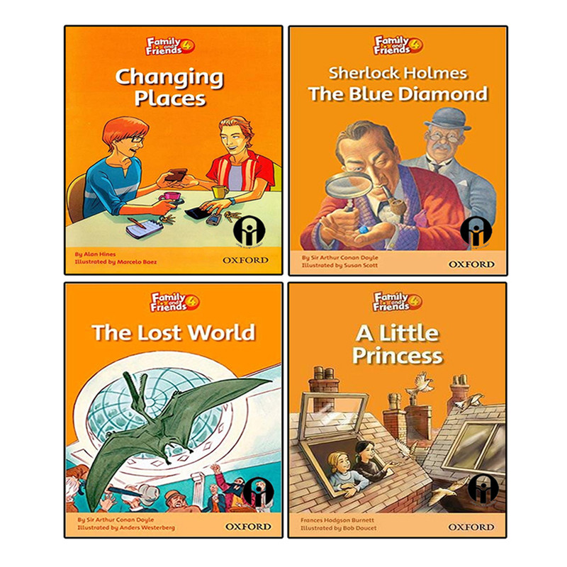 کتاب داستان Family And Friends 4 اثر جمعی از نویسندگان انتشارات الوندپویان چهار جلدی کتاب داستان Family And Friends 4 اثر جمعی از نویسندگان انتشارات الوندپویان چهار جلدی