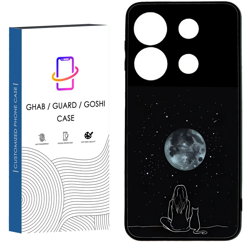 کاور قاب گارد گوشی طرح دخترانه کد 18- TPU مناسب برای گوشی موبایل شیائومی Redmi Note 13 Pro 5G / Poco X6 5G