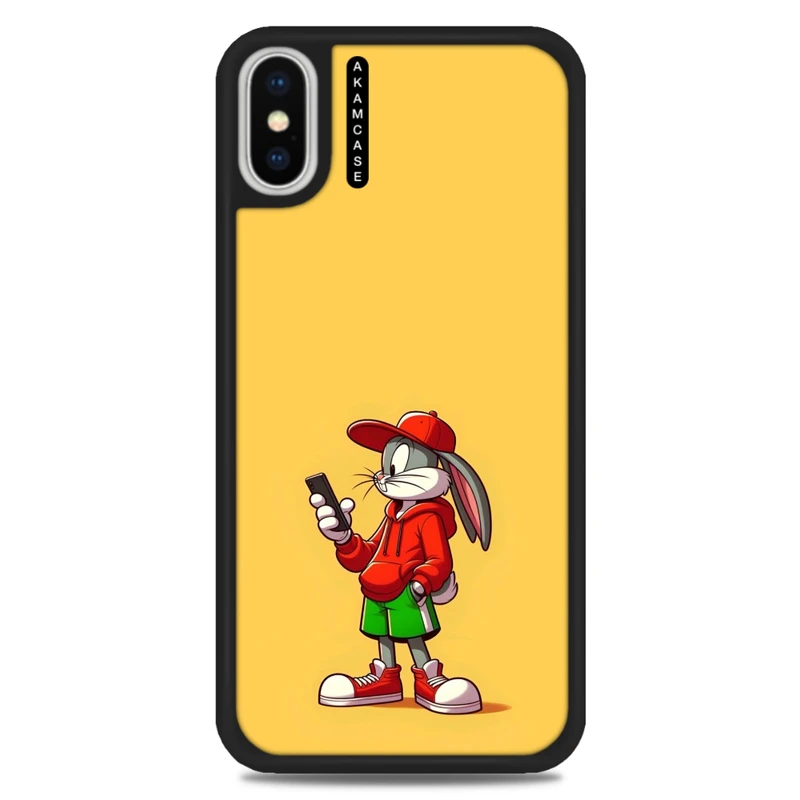 کاور آکام مدل AMC-WAX-BUNNY-10 مناسب برای گوشی موبایل اپل iPhone X/Xs