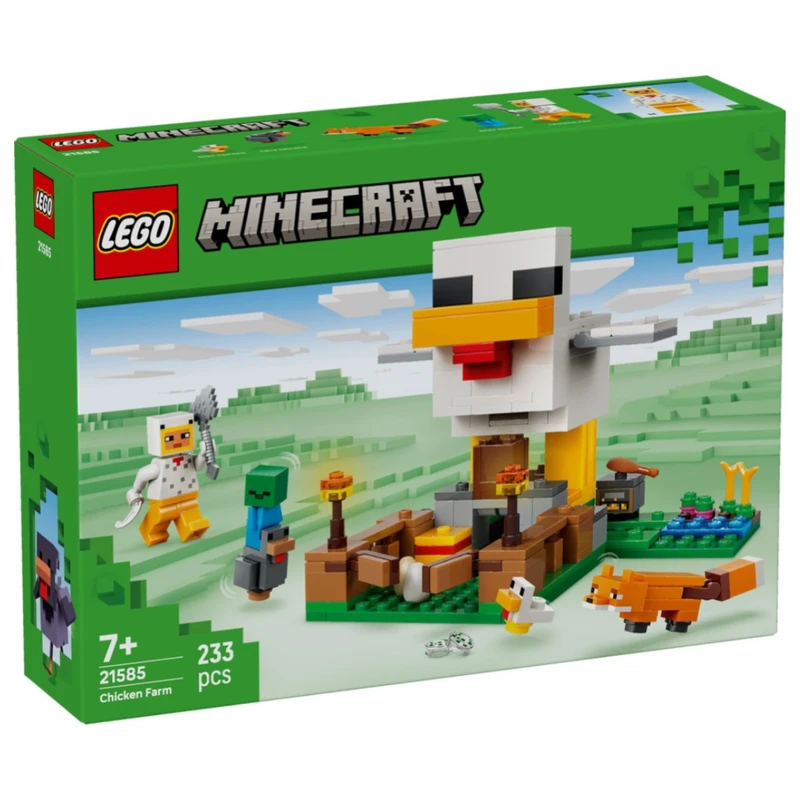 لگو ۲۳۳ تکه سری ماینکرفت مدل Chicken Farm کد 21585