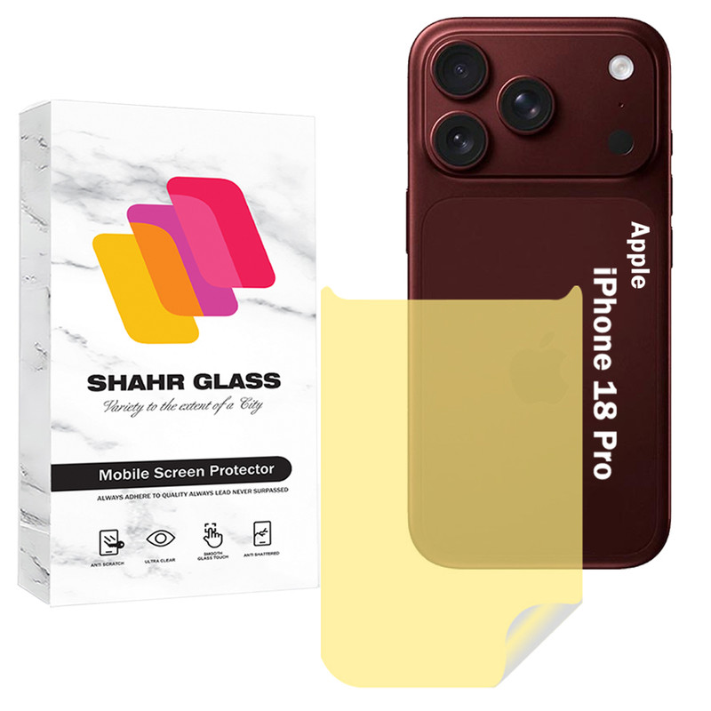 محافظ پشت گوشی شهر گلس مدل TPBS20 مناسب برای گوشی موبایل اپل iPhone 18 Pro