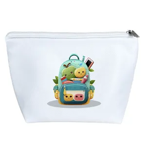 کیف لوازم آرایش دخترانه خندالو مدل کوله پشتی مدرسه کد H1617