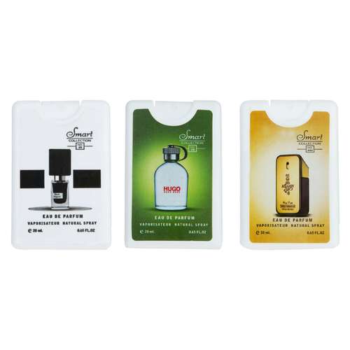 عطر جیبی مردانه اسمارت کالکشن مدل بلک افغان هوگو وان میلیون حجم 20 میلی لیتر بسته 3 عددی