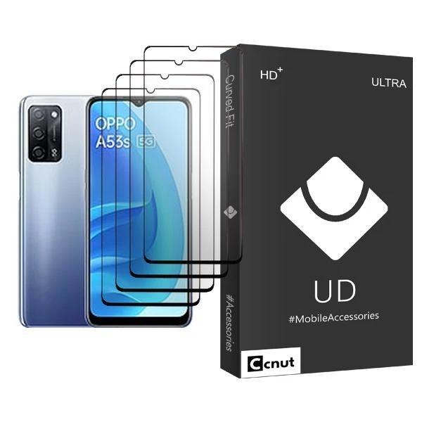 محافظ صفحه نمایش کوکونات مدل UDB Ultra MIX004 مناسب برای گوشی موبایل اوپو A53s 5G بسته چهار عددی
