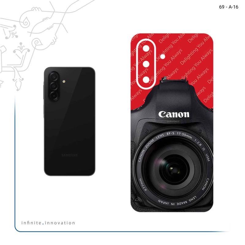 برچسب پوششی ماهوت مدل Canon_Logo مناسب برای گوشی موبایل سامسونگ Galaxy A26