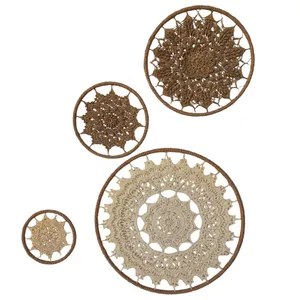 دیوارکوب بافتنی مدل دریم کچر کد R21 مجموعه 4 عددی