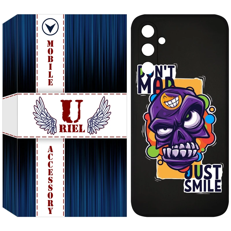 کاور یوریل مدل KSH کد 33 طرح Smile مناسب برای گوشی موبایل سامسونگ Galaxy A54