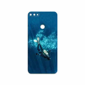 MAHOOT Scuba Diving Cover Sticker for Honor 7C