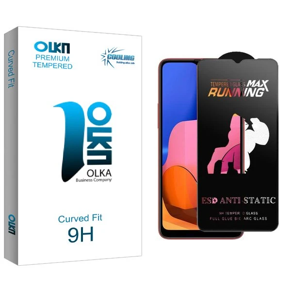 محافظ صفحه نمایش کولینگ مدل Olkanewpkg Running Max مناسب برای گوشی موبایل سامسونگ Galaxy A20s