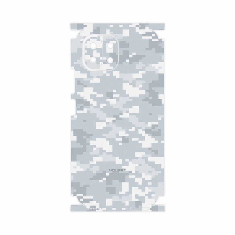 برچسب پوششی ماهوت مدل Army-Snow-Pixel-FullSkin مناسب برای گوشی موبایل شیائومی MI 11 LITE