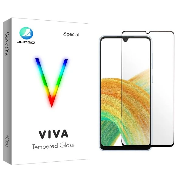 محافظ صفحه نمایش شیشه ای جانبو مدل Viva Full مناسب برای گوشی موبایل سامسونگ Galaxy A33 5G