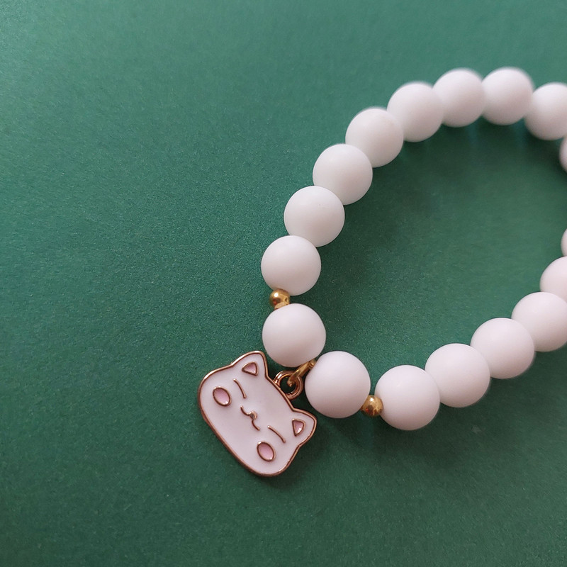 دستبند دخترانه مدل گربه ملوس کد HCK196