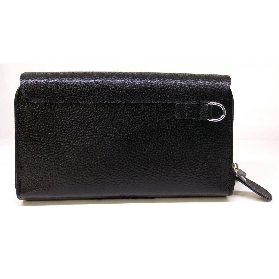 کیف دستی مردانه سرزمین چرم مدل روبرت کد 311074 رنگ مشکی - - 4