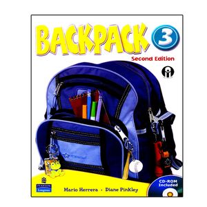 کتاب  Backpack 3 Second Edition اثر Marrio Herrera And Diane Pinkley انتشارات الوندپویان