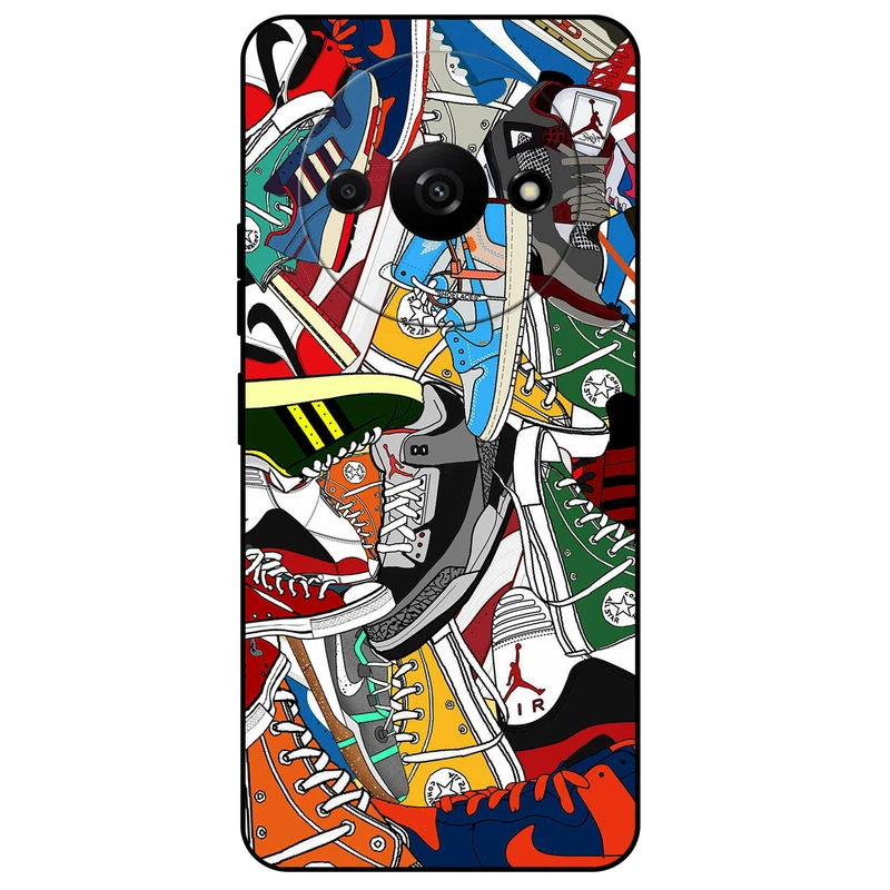 کاور مگافون طرح کفش مدل 7704 مناسب برای گوشی موبایل شیائومی Poco C61