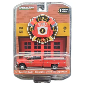 ماشین بازی گرین‌لایت مدل 2017 Ram 3500 Dually - Los Angeles County Fire Department