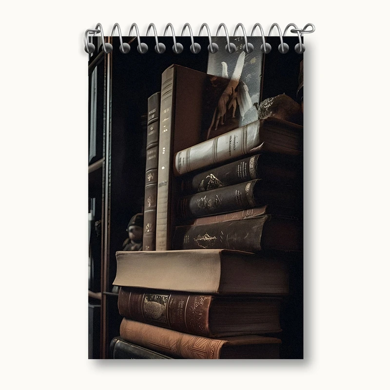 دفتر یادداشت 50 برگ خندالو مدل کتاب (Book) کد F1353