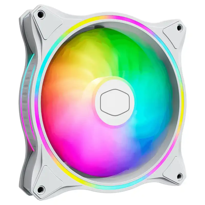 فن کیس کولر مستر مدل MASTERFAN MF140 HALO WHITE EDITION