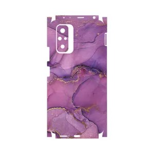 MAHOOT Purple Marble-FullSkin Cover Sticker for Xiaomi Redmi Note 10 Pro Max