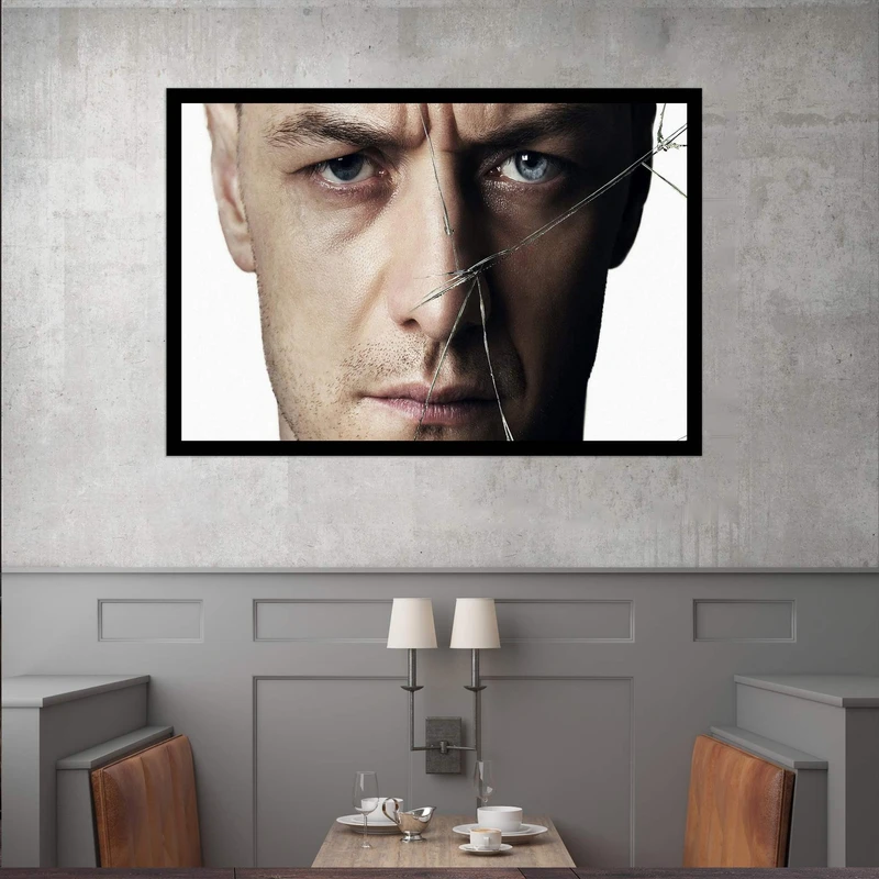 تابلو بکلیت طرح مشاهیر سینمای جهان جیمز مک آووی مدل قاب شاسی B-s8392